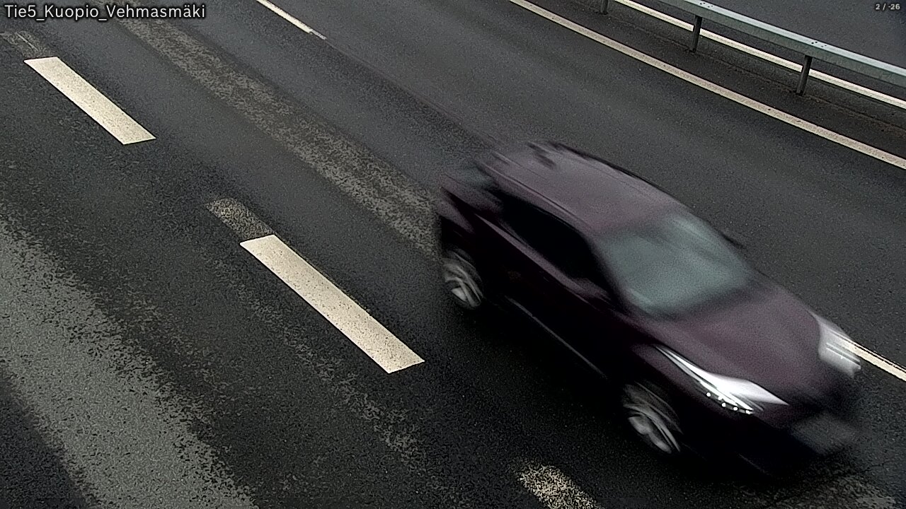 Weather Camera Image Väg 5 Kuopio, Vehmasmäki, Kuopio, Pohjois-Savo