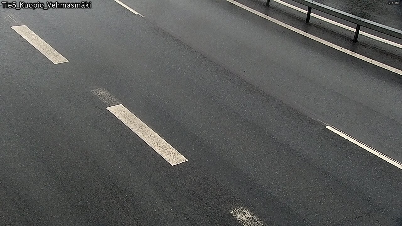 Weather Camera Image Väg 5 Kuopio, Vehmasmäki, Kuopio, Pohjois-Savo