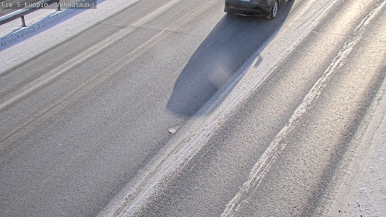 Weather Camera Image Väg 5 Kuopio, Vehmasmäki, Kuopio, Pohjois-Savo