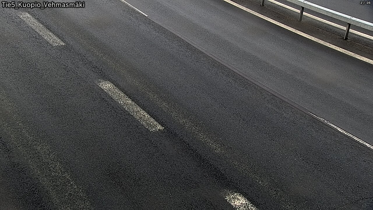 Weather Camera Image Road 5 Kuopio, Vehmasmäki, Kuopio, Pohjois-Savo