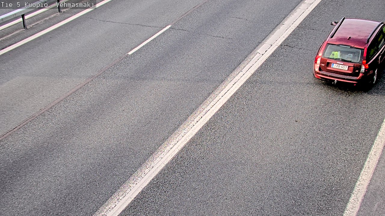 Weather Camera Image Road 5 Kuopio, Vehmasmäki, Kuopio, Pohjois-Savo