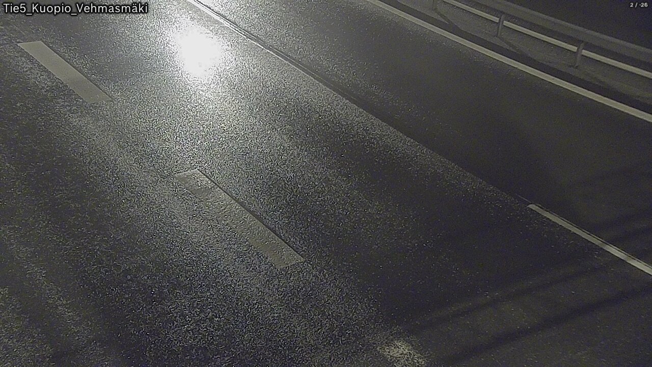 Weather Camera Image Road 5 Kuopio, Vehmasmäki, Kuopio, Pohjois-Savo