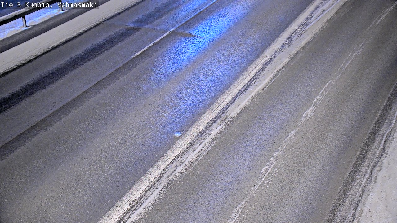 Weather Camera Image Väg 5 Kuopio, Vehmasmäki, Kuopio, Pohjois-Savo