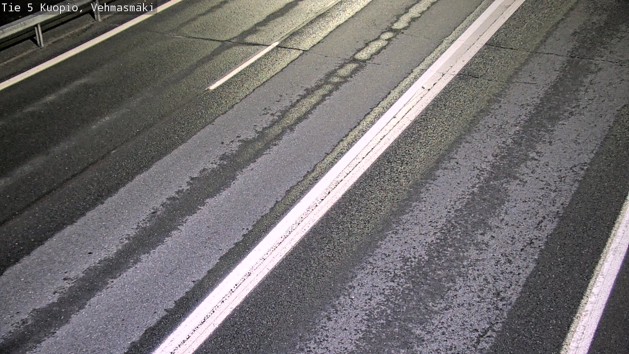 Weather Camera Image Road 5 Kuopio, Vehmasmäki, Kuopio, Pohjois-Savo