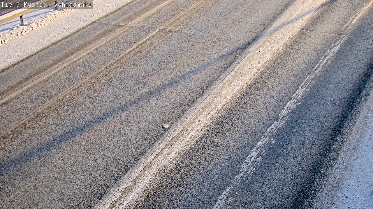 Weather Camera Image Väg 5 Kuopio, Vehmasmäki, Kuopio, Pohjois-Savo