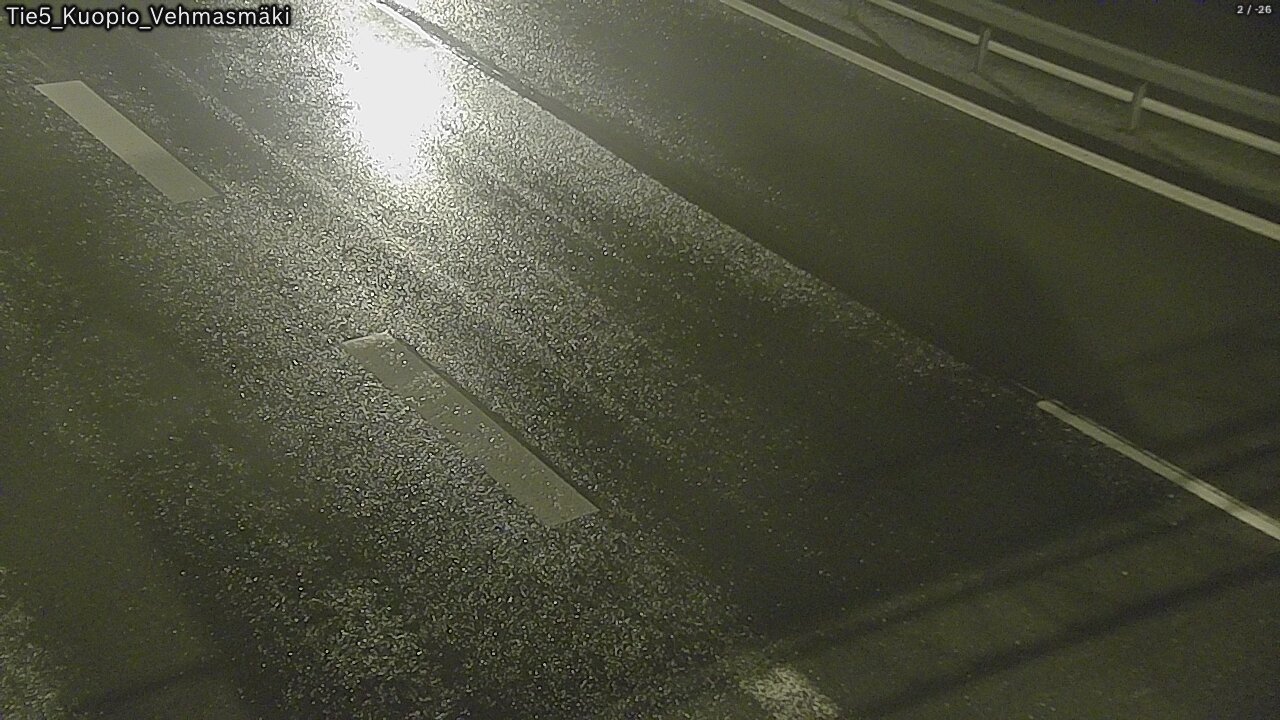 Weather Camera Image Väg 5 Kuopio, Vehmasmäki, Kuopio, Pohjois-Savo