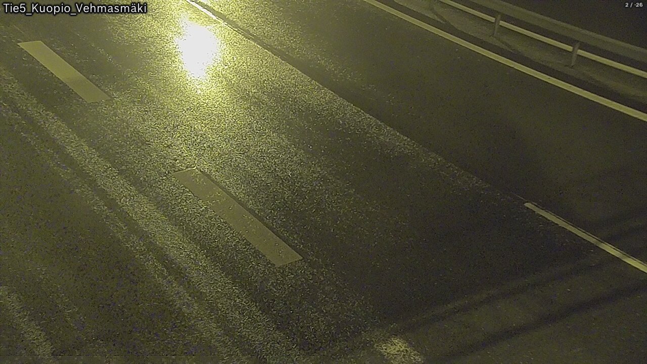 Weather Camera Image Väg 5 Kuopio, Vehmasmäki, Kuopio, Pohjois-Savo