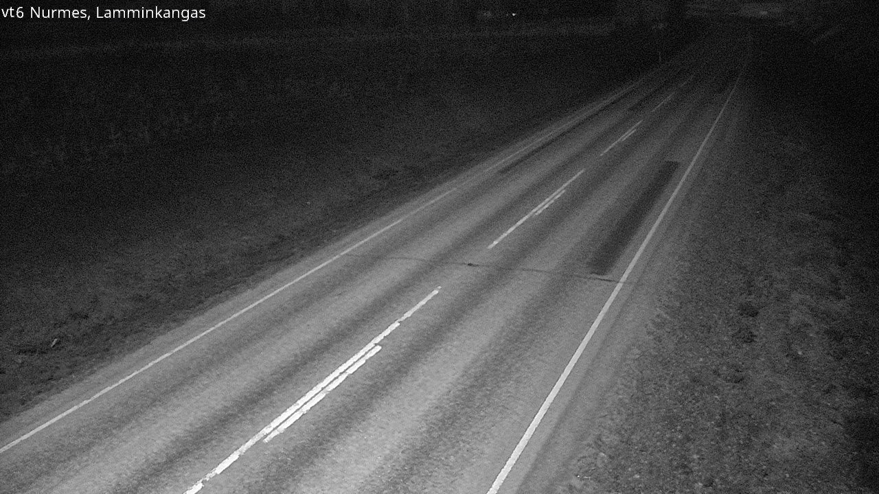 Weather Camera Image Väg 6 Nurmes, Lamminkangas, Nurmes, Pohjois-Karjala