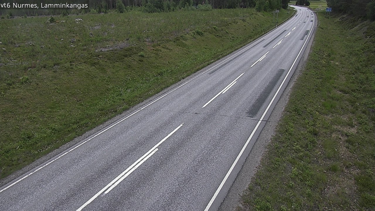 Weather Camera Image Road 6 Nurmes, Lamminkangas, Nurmes, Pohjois-Karjala