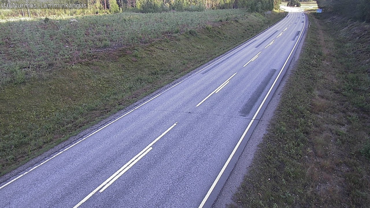 Weather Camera Image Road 6 Nurmes, Lamminkangas, Nurmes, Pohjois-Karjala