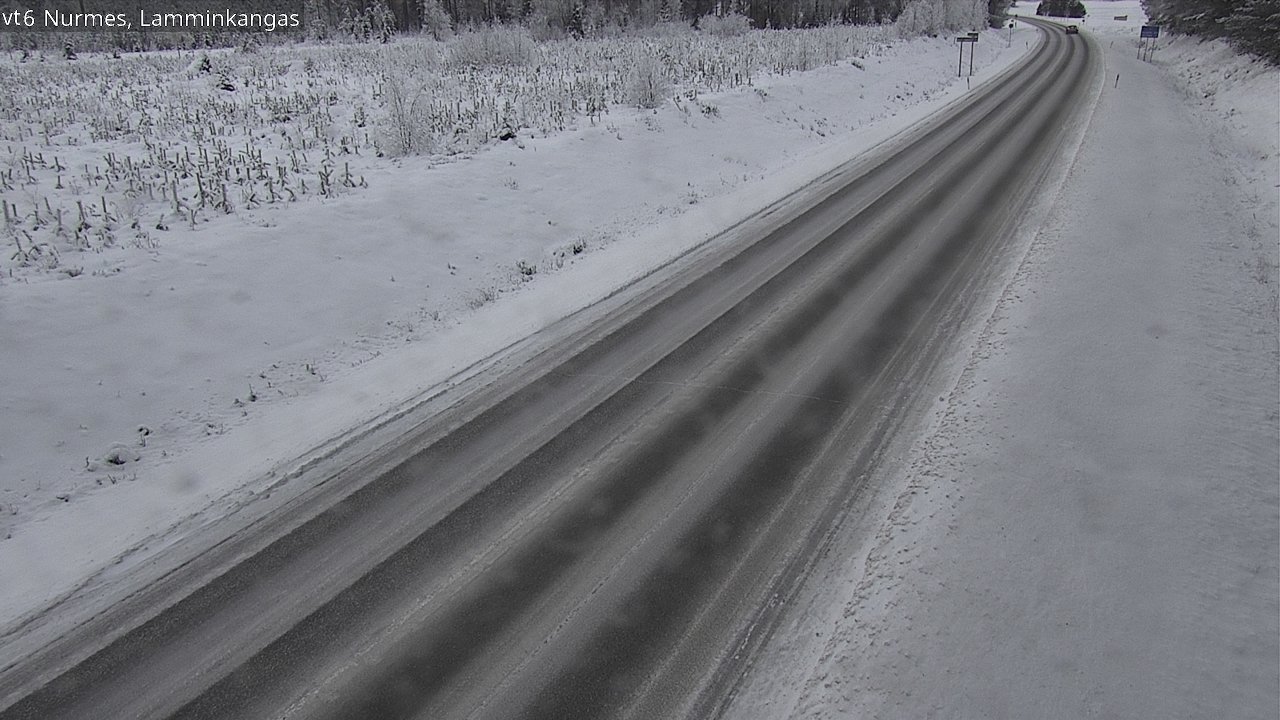 Kelikamerat Kuva Tie 6 Nurmes, Lamminkangas, Nurmes, Pohjois-Karjala