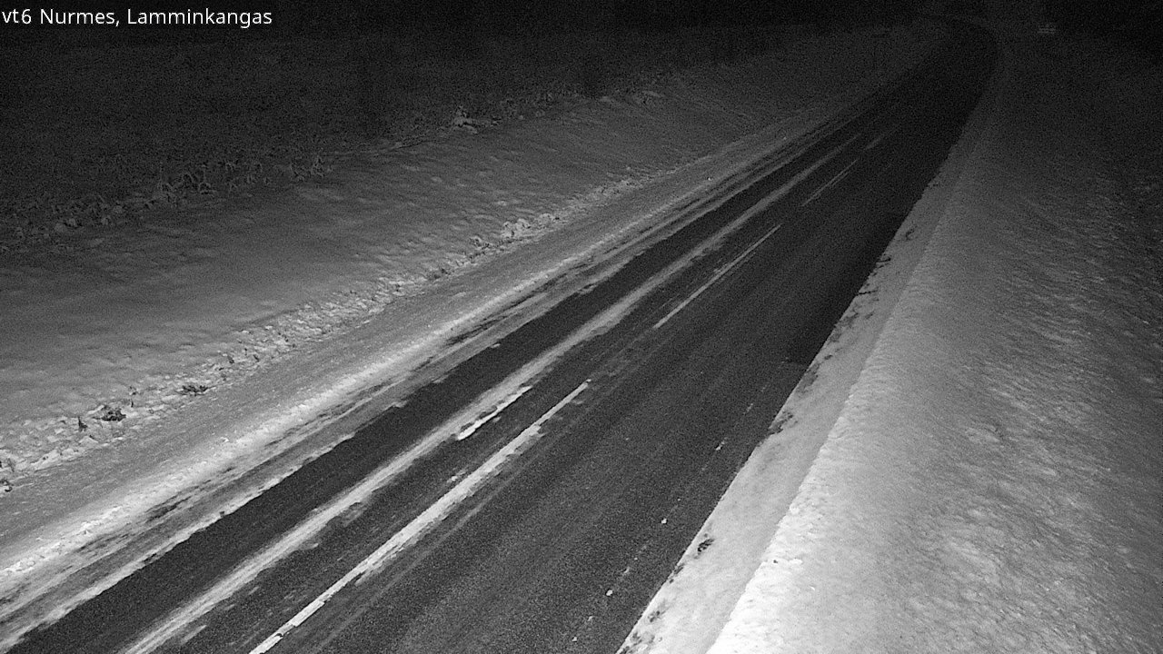 Weather Camera Image Road 6 Nurmes, Lamminkangas, Nurmes, Pohjois-Karjala