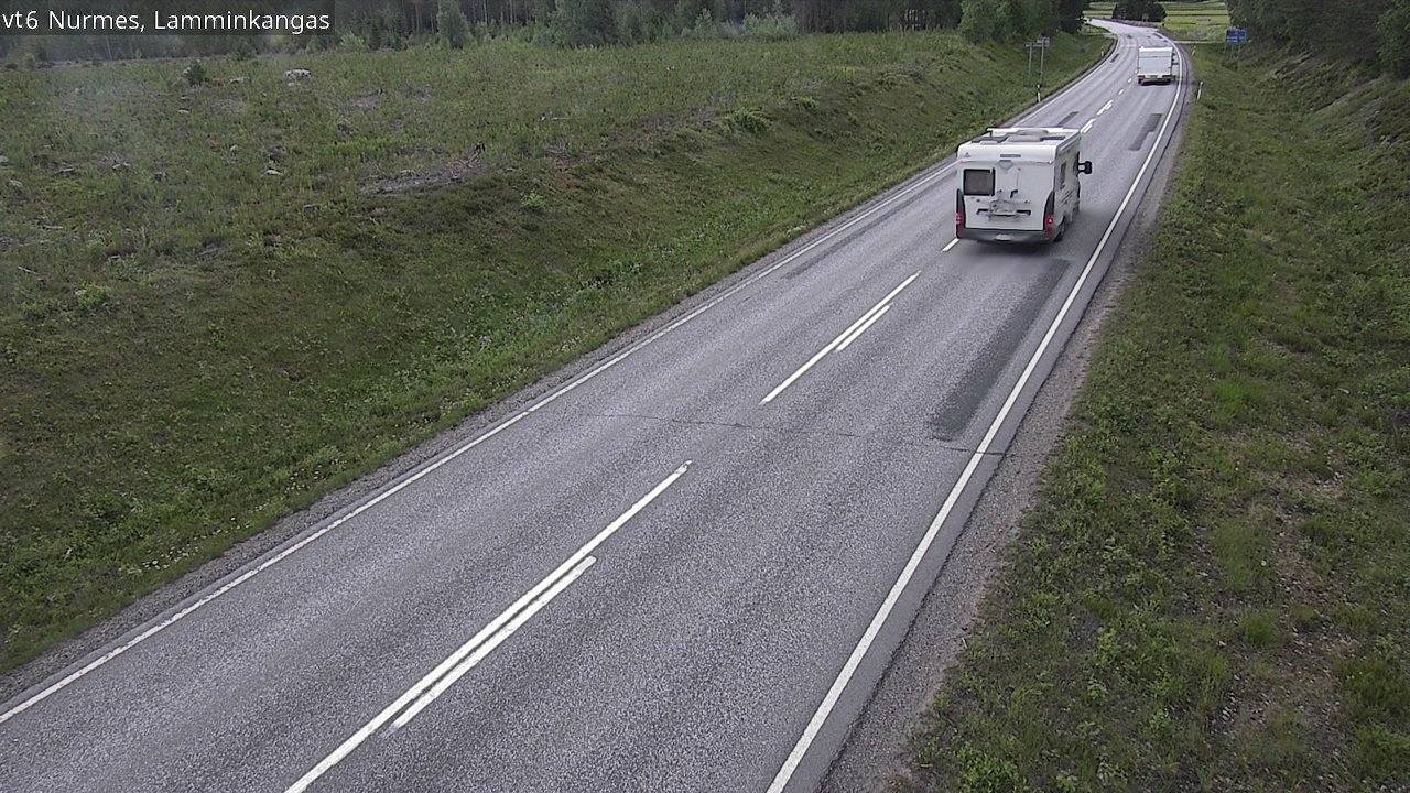 Weather Camera Image Road 6 Nurmes, Lamminkangas, Nurmes, Pohjois-Karjala