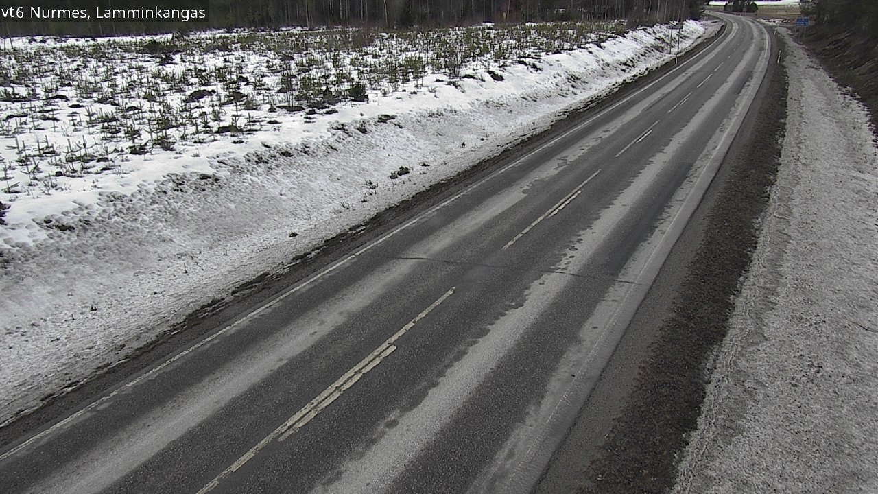 Weather Camera Image Road 6 Nurmes, Lamminkangas, Nurmes, Pohjois-Karjala