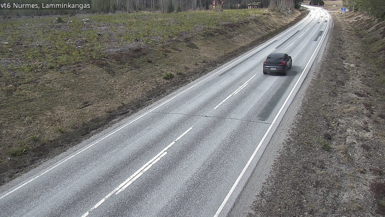 Weather Camera Image Road 6 Nurmes, Lamminkangas, Nurmes, Pohjois-Karjala