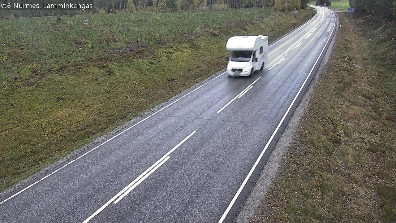 Weather Camera Image Road 6 Nurmes, Lamminkangas, Nurmes, Pohjois-Karjala