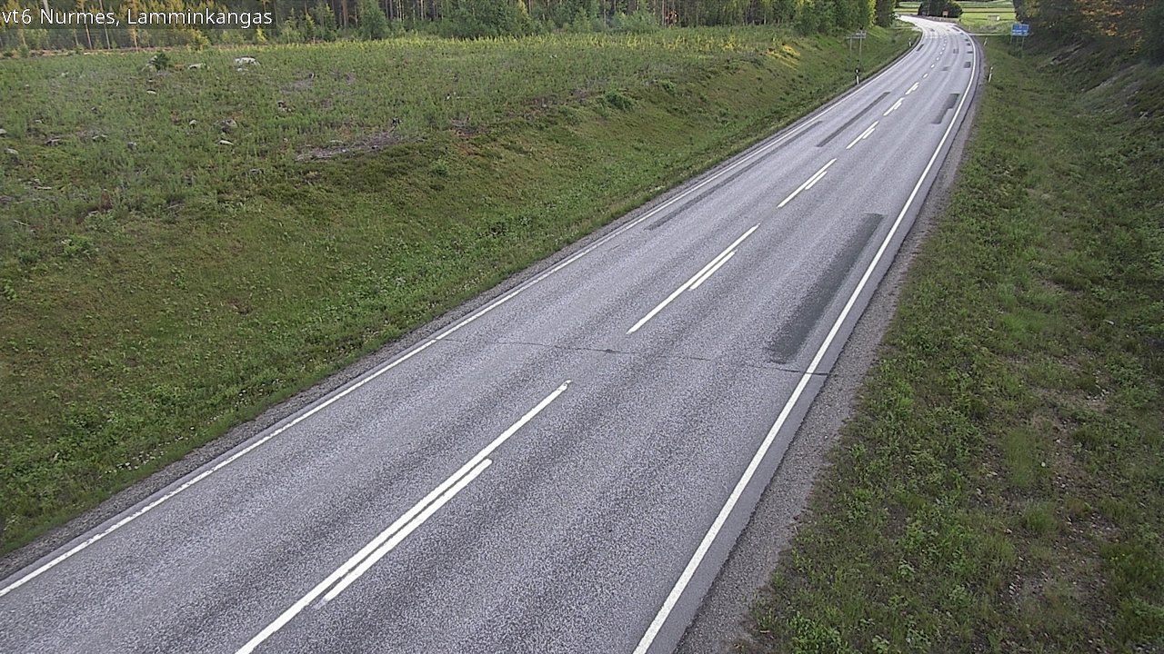 Weather Camera Image Road 6 Nurmes, Lamminkangas, Nurmes, Pohjois-Karjala