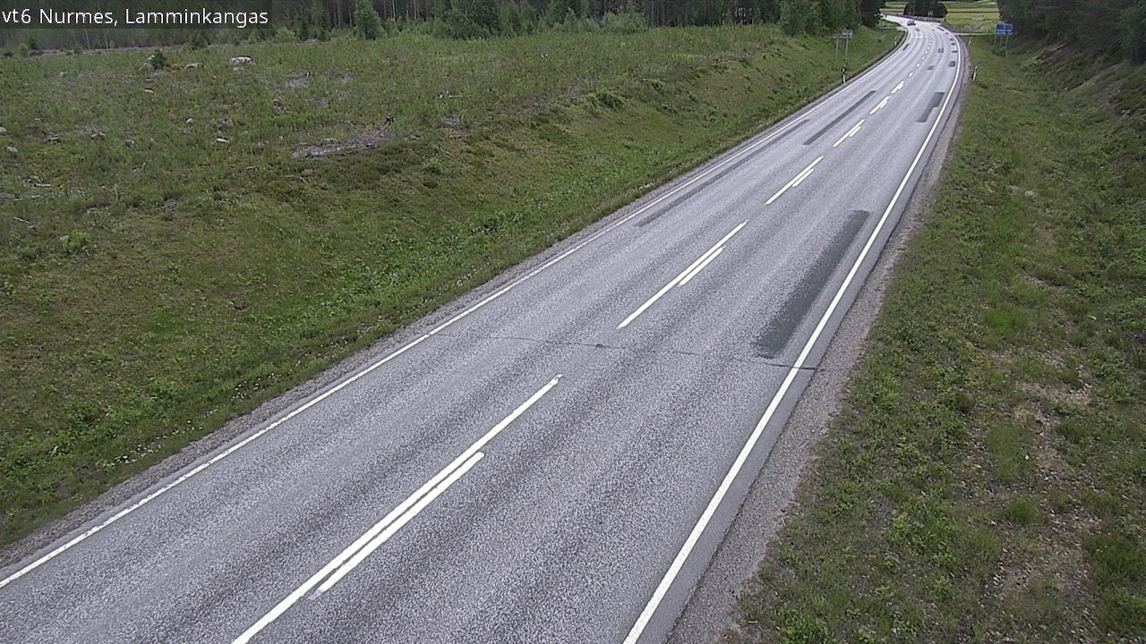 Weather Camera Image Road 6 Nurmes, Lamminkangas, Nurmes, Pohjois-Karjala