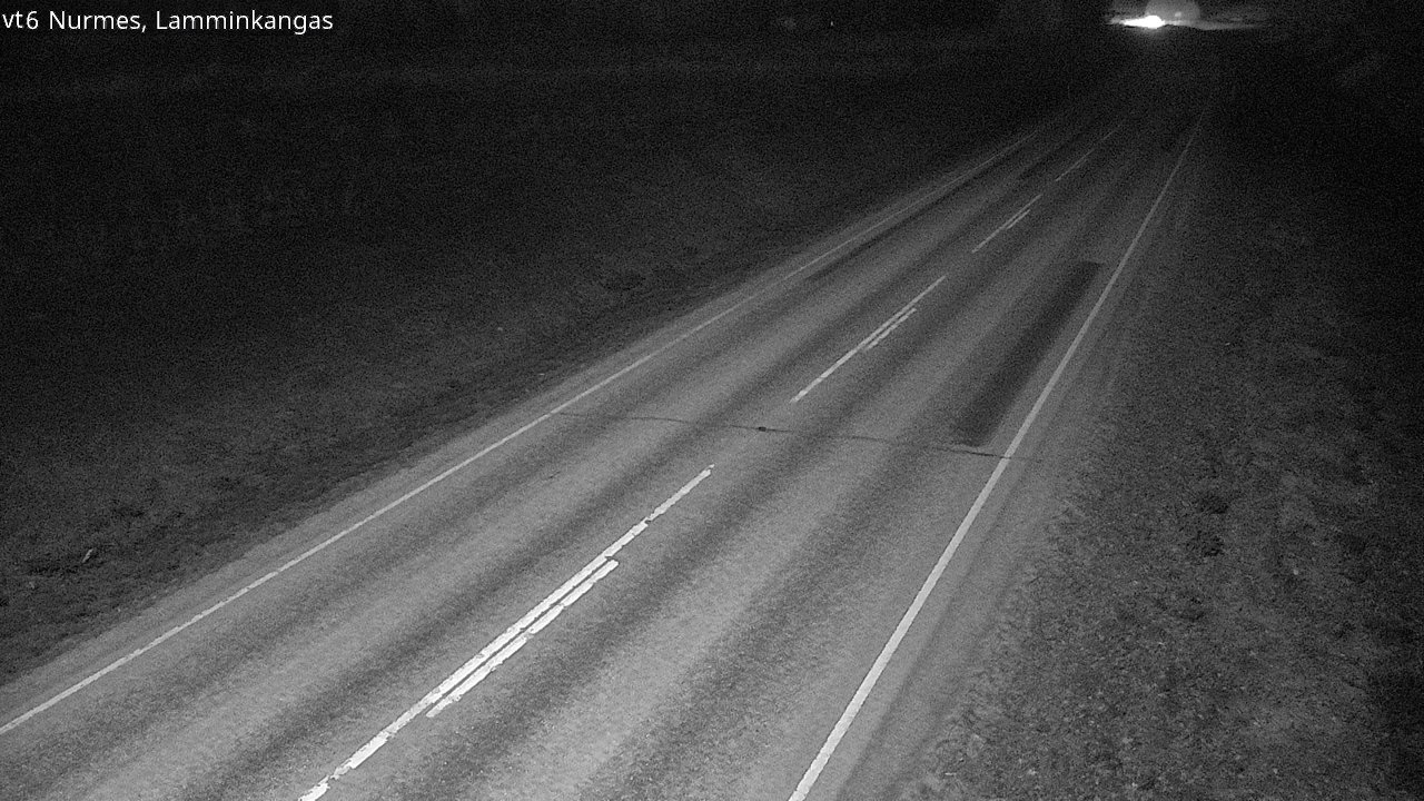 Weather Camera Image Väg 6 Nurmes, Lamminkangas, Nurmes, Pohjois-Karjala