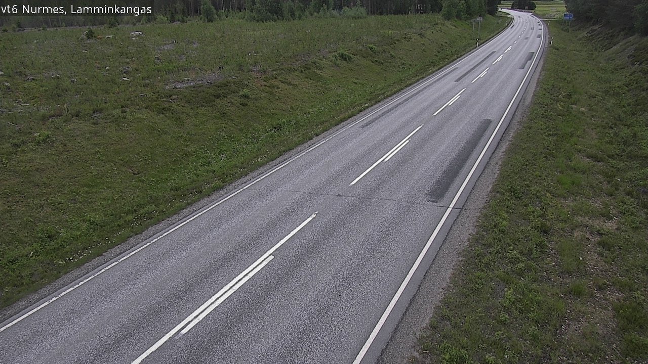 Weather Camera Image Road 6 Nurmes, Lamminkangas, Nurmes, Pohjois-Karjala