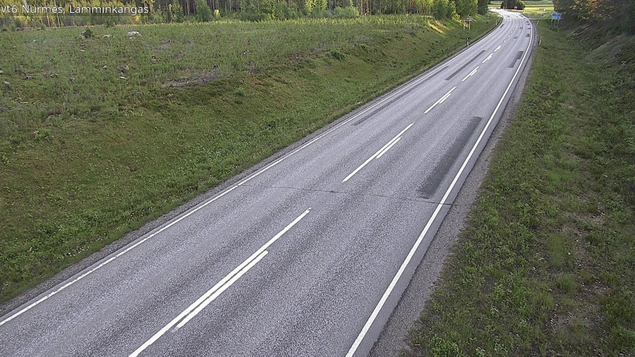 Weather Camera Image Road 6 Nurmes, Lamminkangas, Nurmes, Pohjois-Karjala