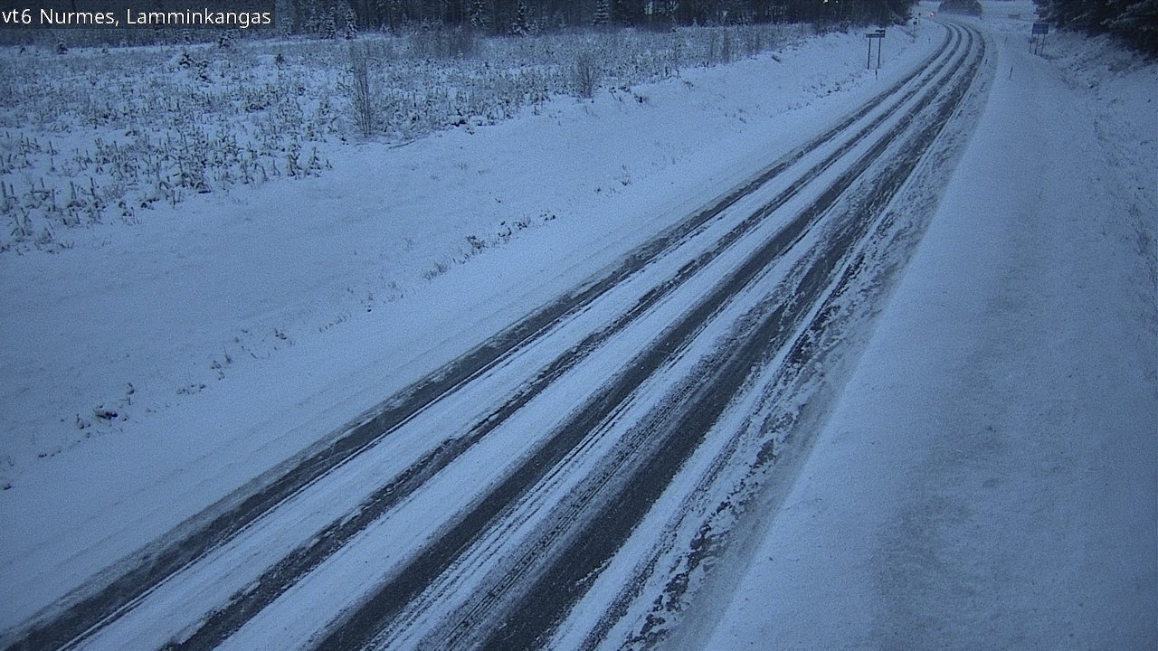 Kelikamerat Kuva Tie 6 Nurmes, Lamminkangas, Nurmes, Pohjois-Karjala
