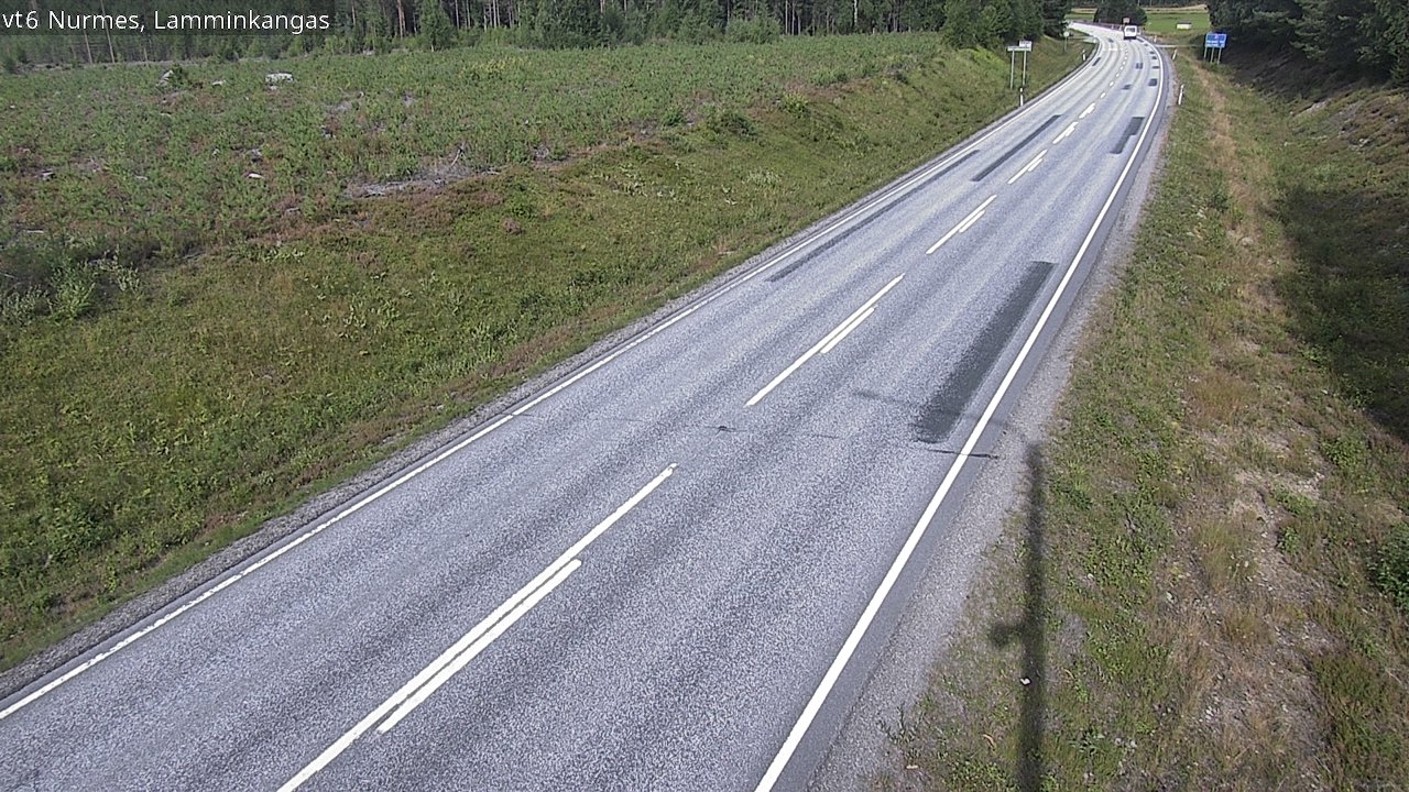 Weather Camera Image Road 6 Nurmes, Lamminkangas, Nurmes, Pohjois-Karjala