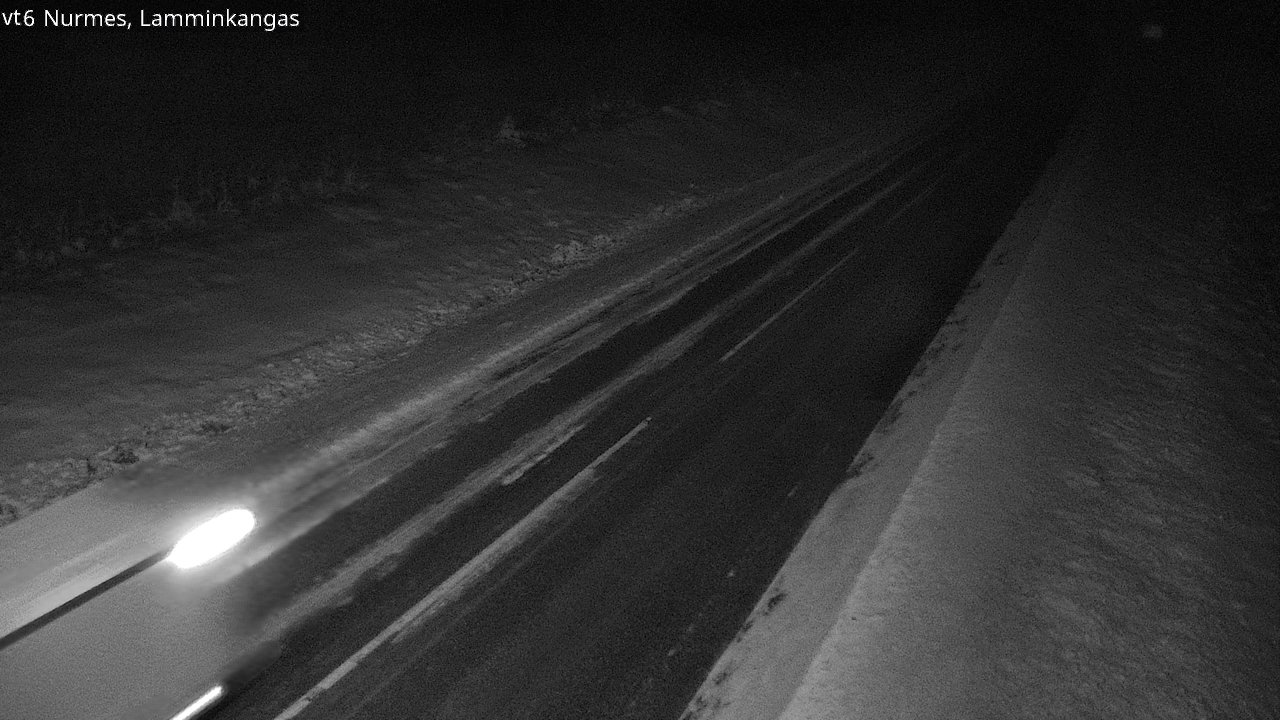 Weather Camera Image Road 6 Nurmes, Lamminkangas, Nurmes, Pohjois-Karjala