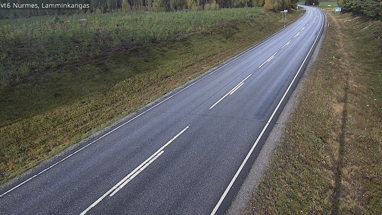 Weather Camera Image Road 6 Nurmes, Lamminkangas, Nurmes, Pohjois-Karjala