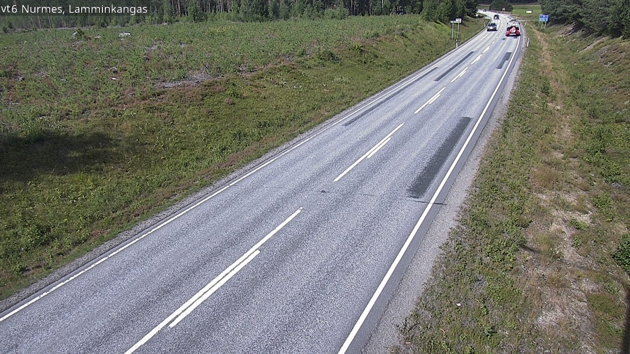 Weather Camera Image Road 6 Nurmes, Lamminkangas, Nurmes, Pohjois-Karjala