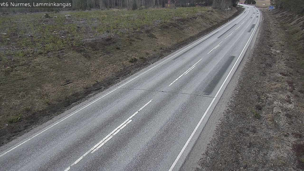 Weather Camera Image Road 6 Nurmes, Lamminkangas, Nurmes, Pohjois-Karjala