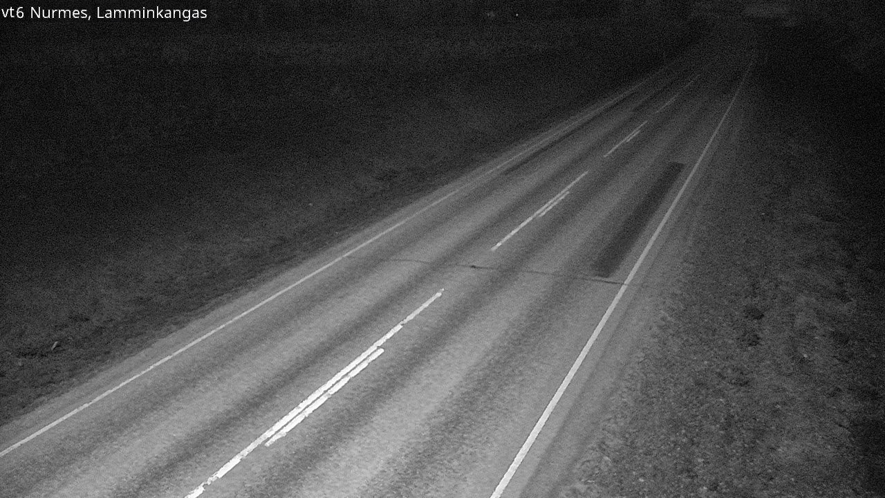 Weather Camera Image Väg 6 Nurmes, Lamminkangas, Nurmes, Pohjois-Karjala