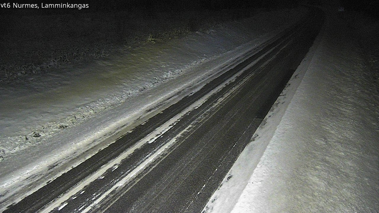 Weather Camera Image Road 6 Nurmes, Lamminkangas, Nurmes, Pohjois-Karjala