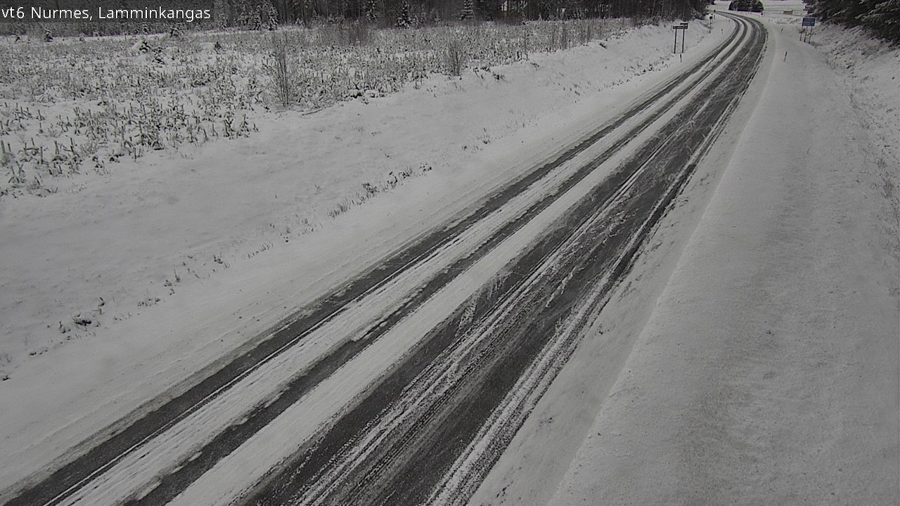 Kelikamerat Kuva Tie 6 Nurmes, Lamminkangas, Nurmes, Pohjois-Karjala