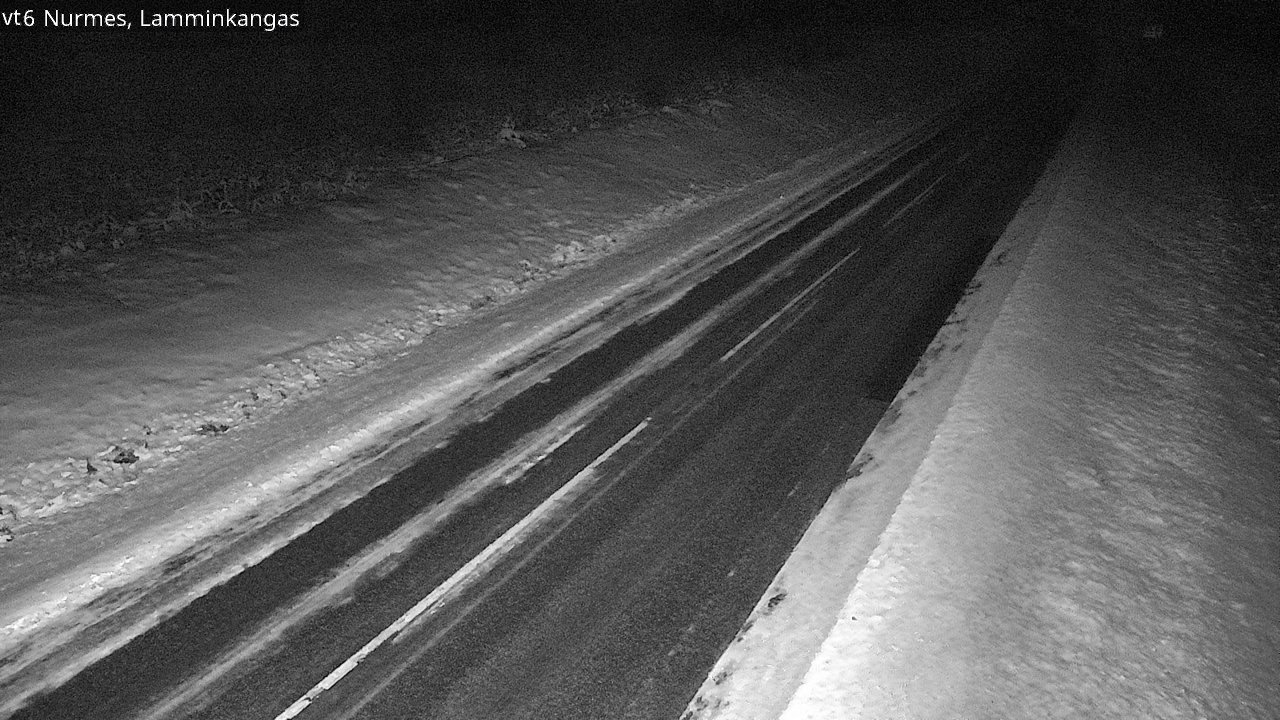 Weather Camera Image Road 6 Nurmes, Lamminkangas, Nurmes, Pohjois-Karjala