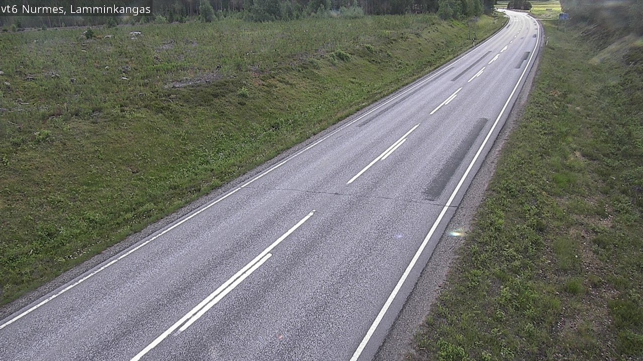 Weather Camera Image Road 6 Nurmes, Lamminkangas, Nurmes, Pohjois-Karjala