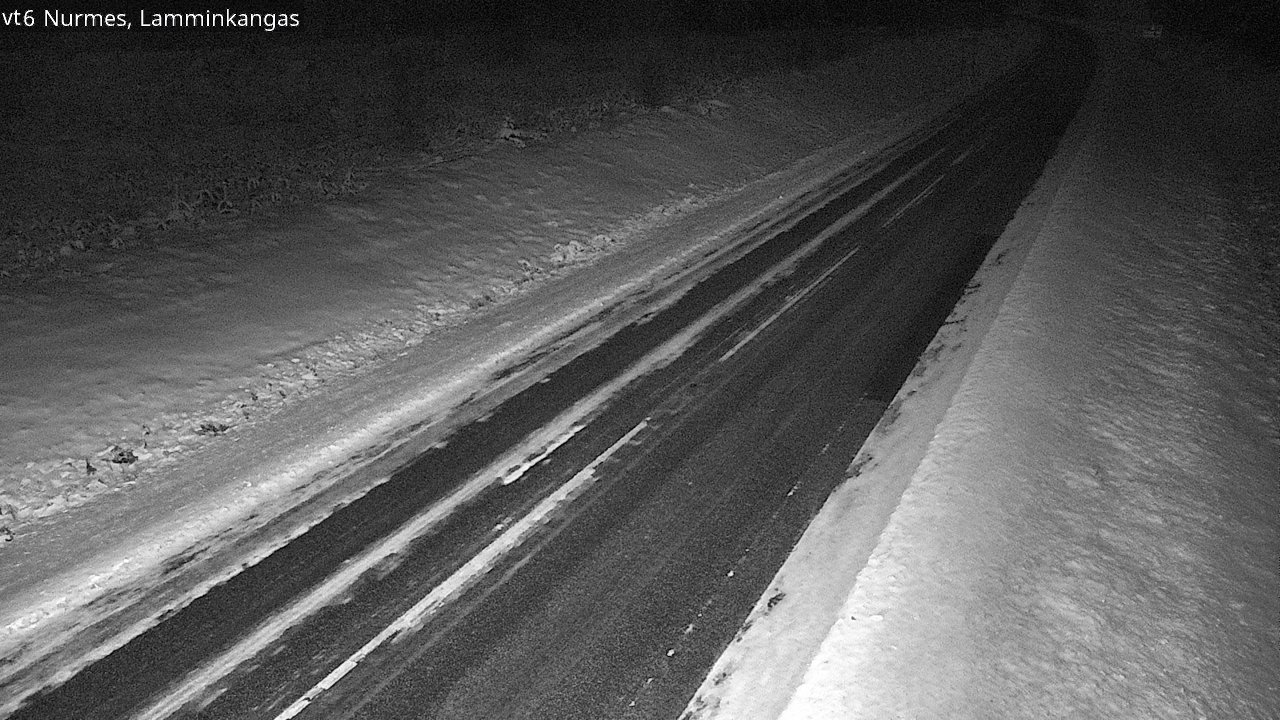 Weather Camera Image Road 6 Nurmes, Lamminkangas, Nurmes, Pohjois-Karjala