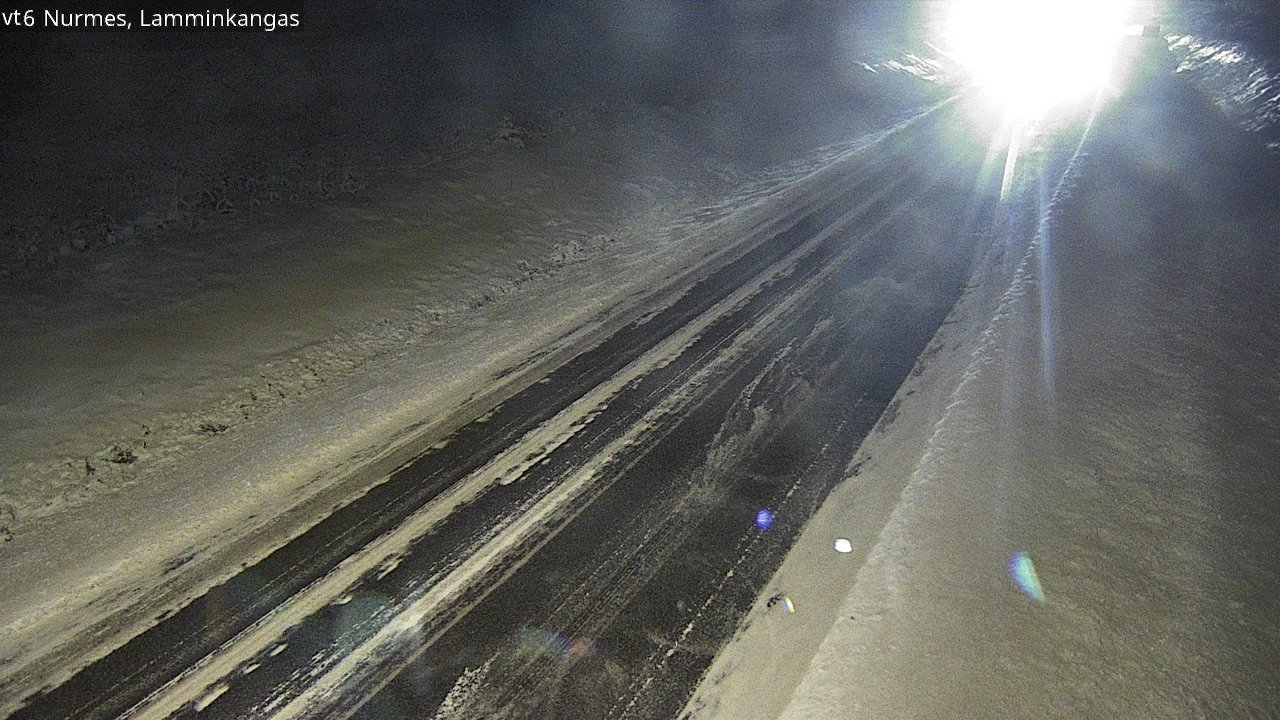 Weather Camera Image Road 6 Nurmes, Lamminkangas, Nurmes, Pohjois-Karjala