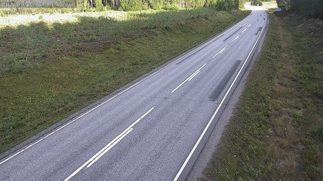 Weather Camera Image Road 6 Nurmes, Lamminkangas, Nurmes, Pohjois-Karjala