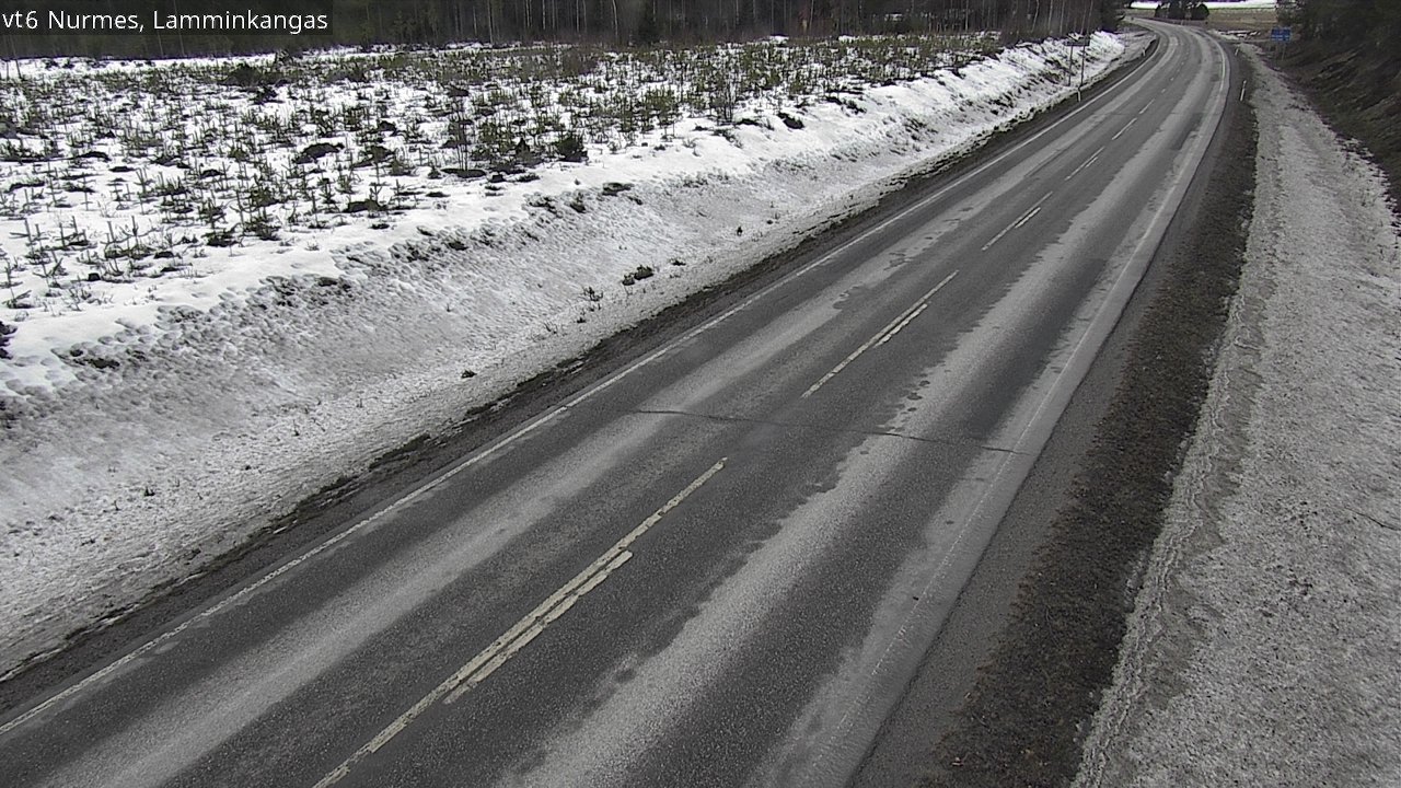 Weather Camera Image Road 6 Nurmes, Lamminkangas, Nurmes, Pohjois-Karjala