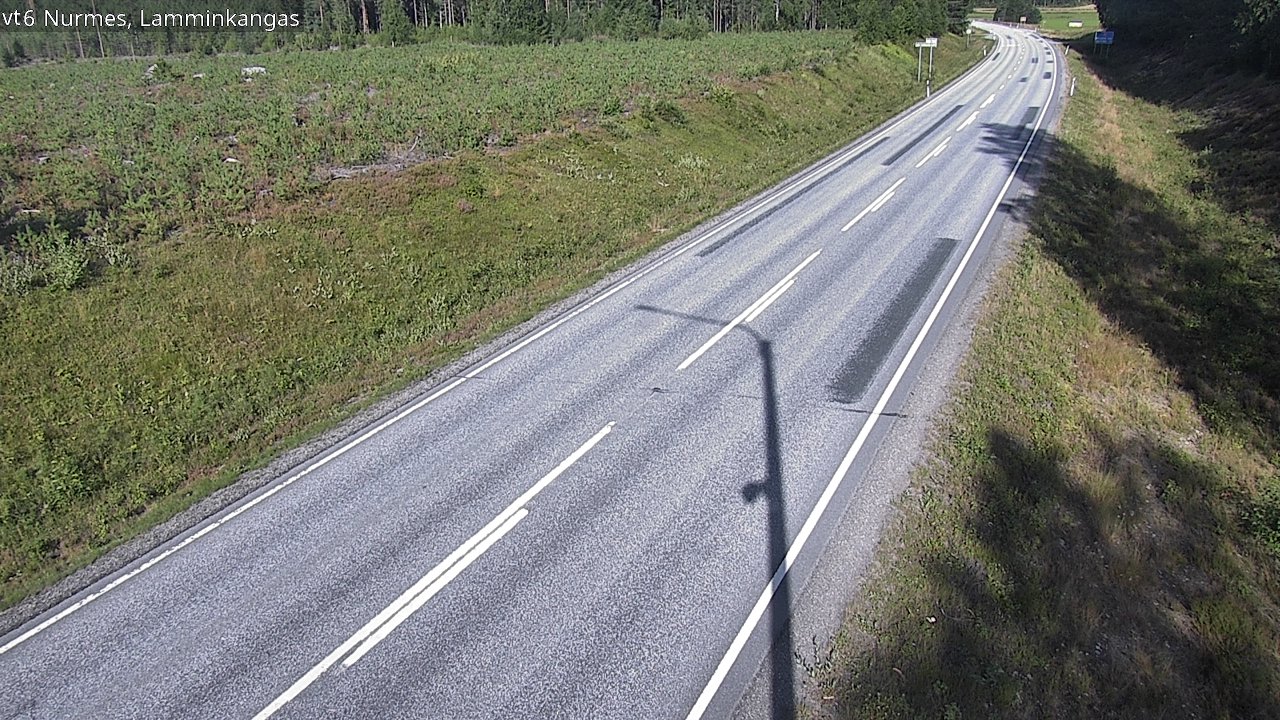 Weather Camera Image Road 6 Nurmes, Lamminkangas, Nurmes, Pohjois-Karjala