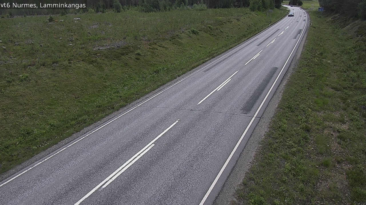 Weather Camera Image Road 6 Nurmes, Lamminkangas, Nurmes, Pohjois-Karjala