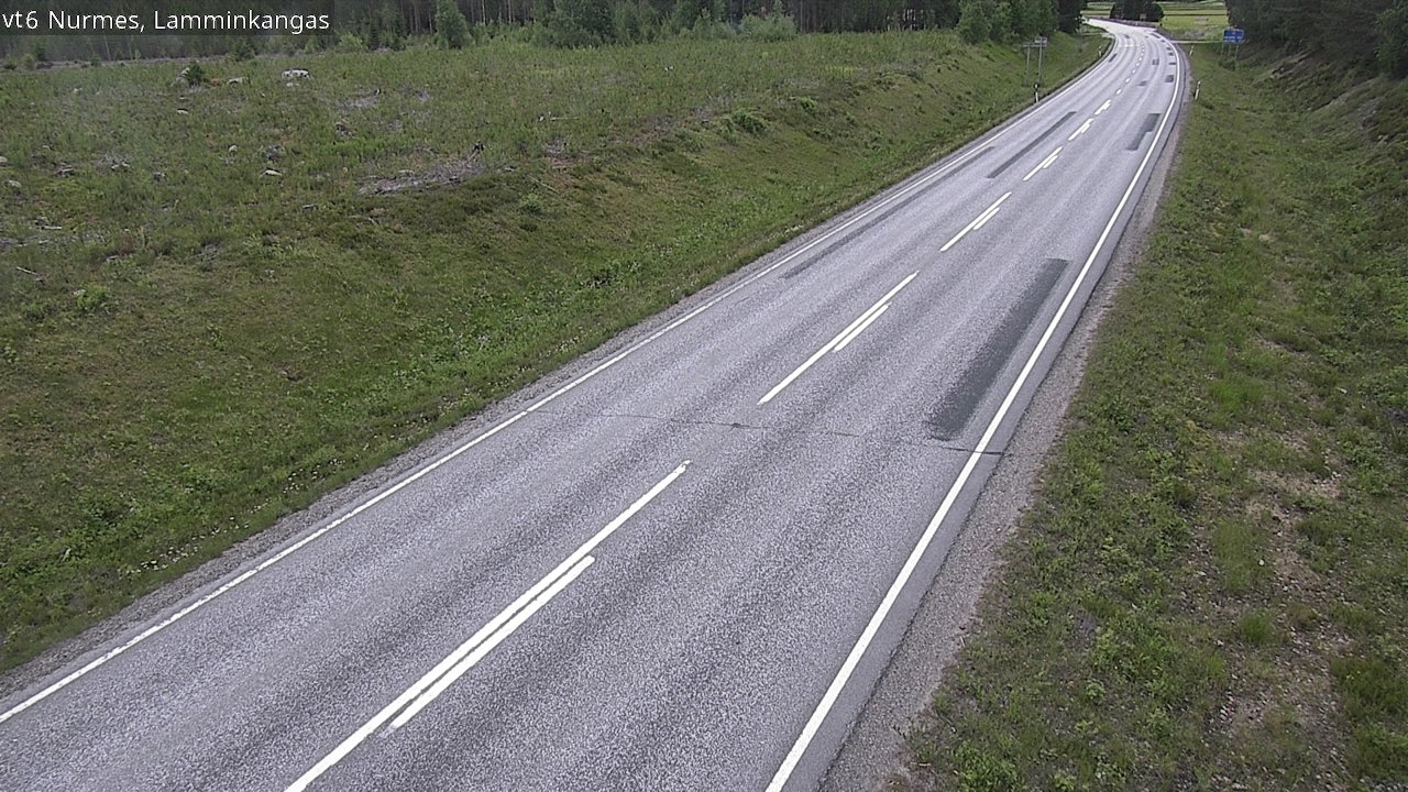 Weather Camera Image Road 6 Nurmes, Lamminkangas, Nurmes, Pohjois-Karjala