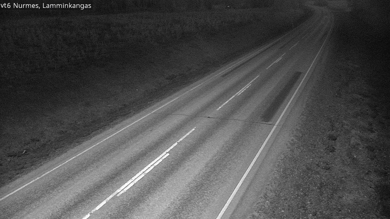 Weather Camera Image Väg 6 Nurmes, Lamminkangas, Nurmes, Pohjois-Karjala