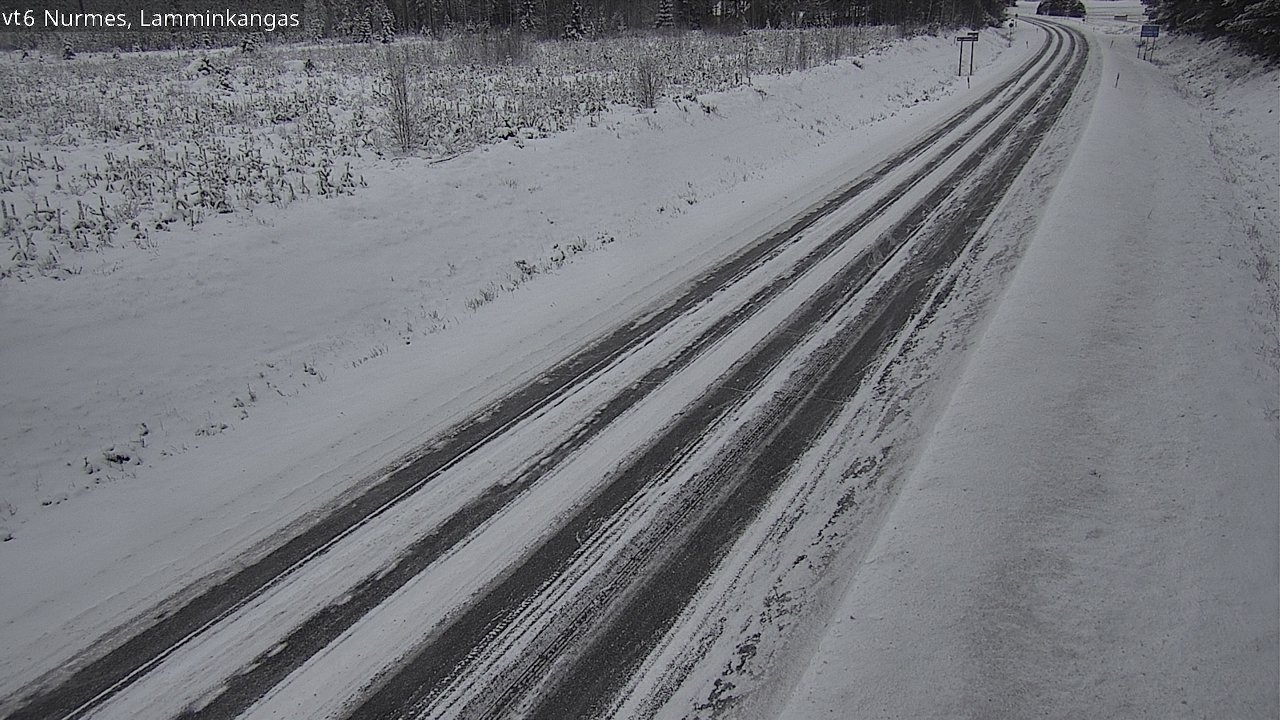 Kelikamerat Kuva Tie 6 Nurmes, Lamminkangas, Nurmes, Pohjois-Karjala