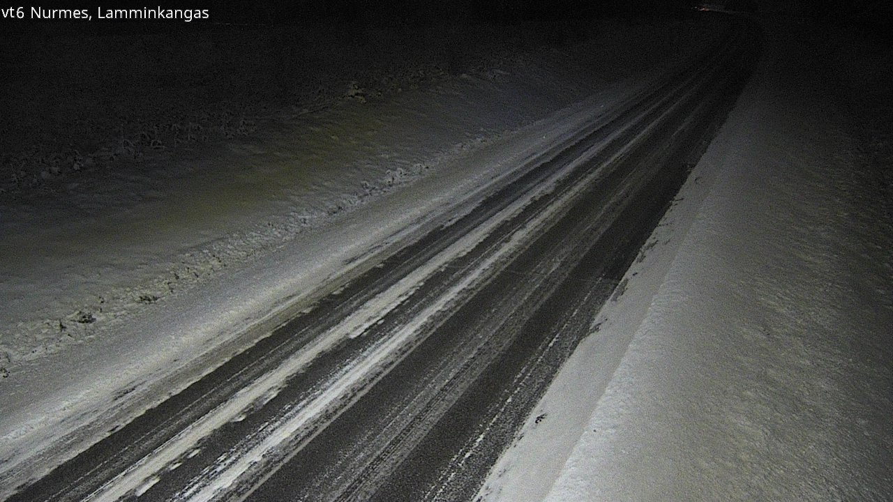 Weather Camera Image Road 6 Nurmes, Lamminkangas, Nurmes, Pohjois-Karjala