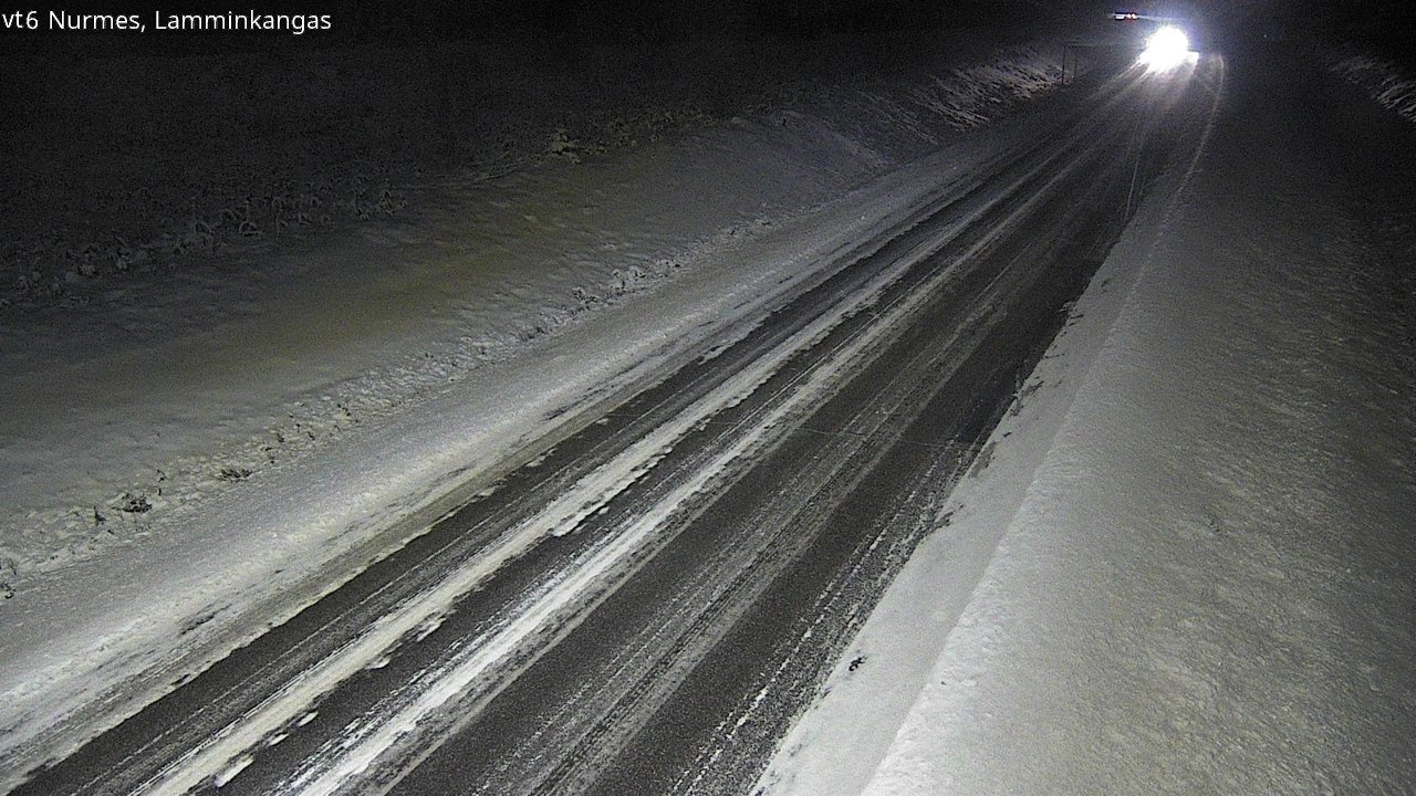 Weather Camera Image Road 6 Nurmes, Lamminkangas, Nurmes, Pohjois-Karjala