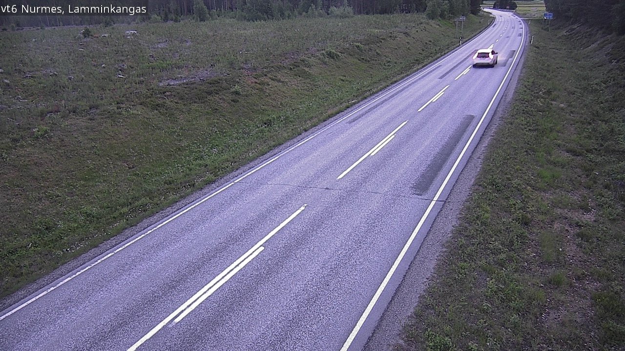 Weather Camera Image Road 6 Nurmes, Lamminkangas, Nurmes, Pohjois-Karjala
