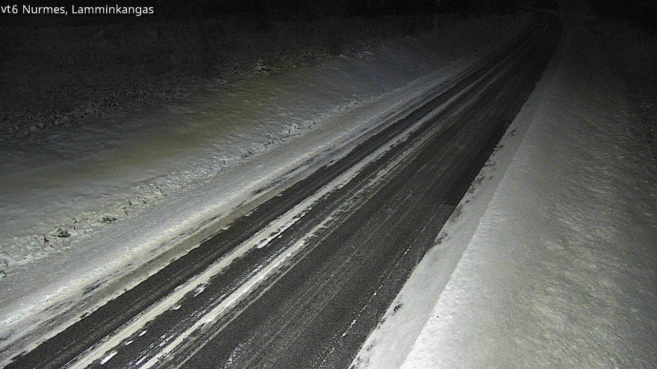 Weather Camera Image Road 6 Nurmes, Lamminkangas, Nurmes, Pohjois-Karjala