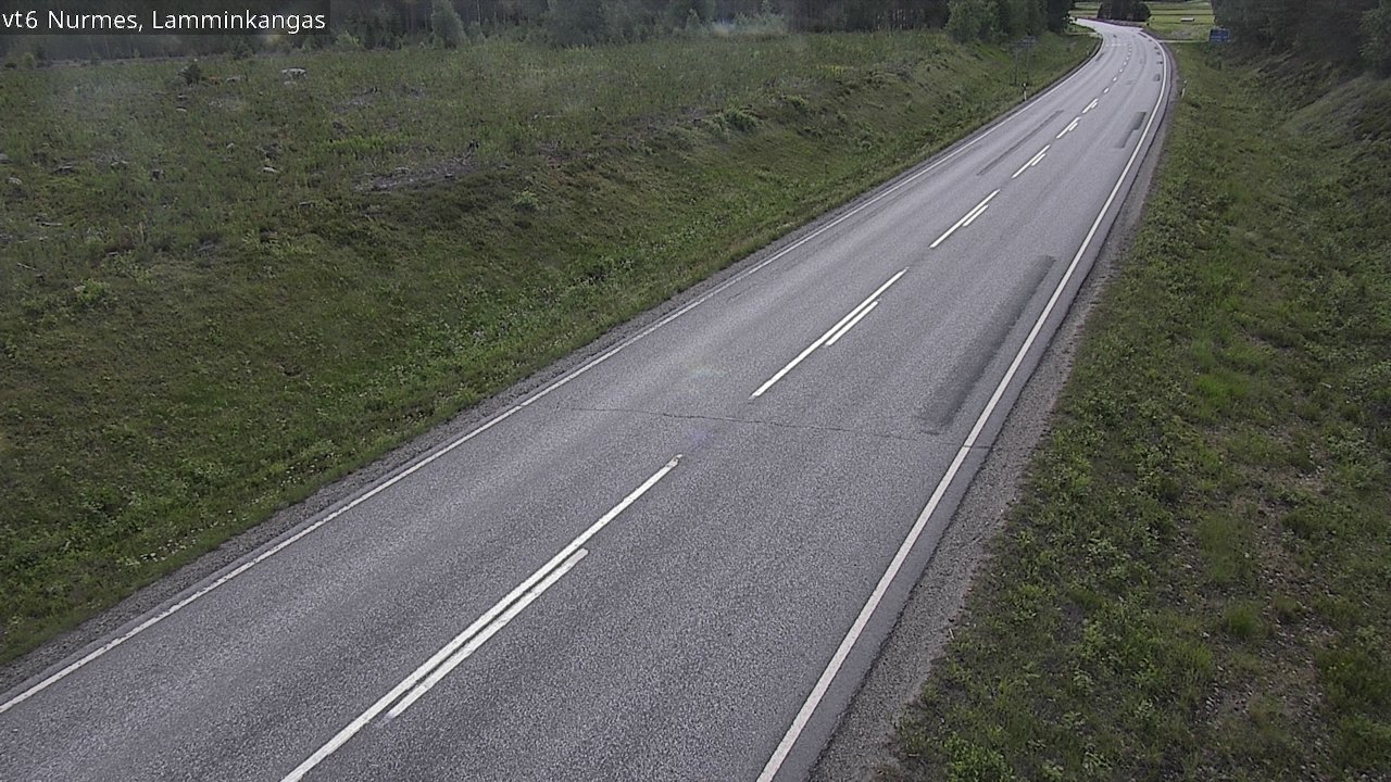 Weather Camera Image Road 6 Nurmes, Lamminkangas, Nurmes, Pohjois-Karjala